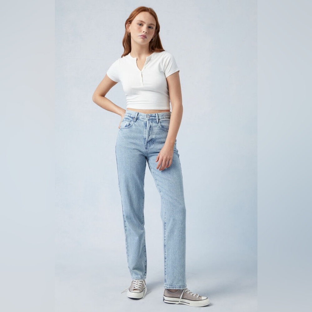 Light Wash Denim Jeans